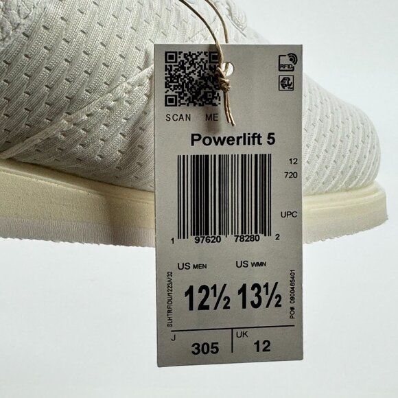 Adidas Powerlift 5 \'White Dark Blue\' JP9878 Gym Multi Size main image 6
